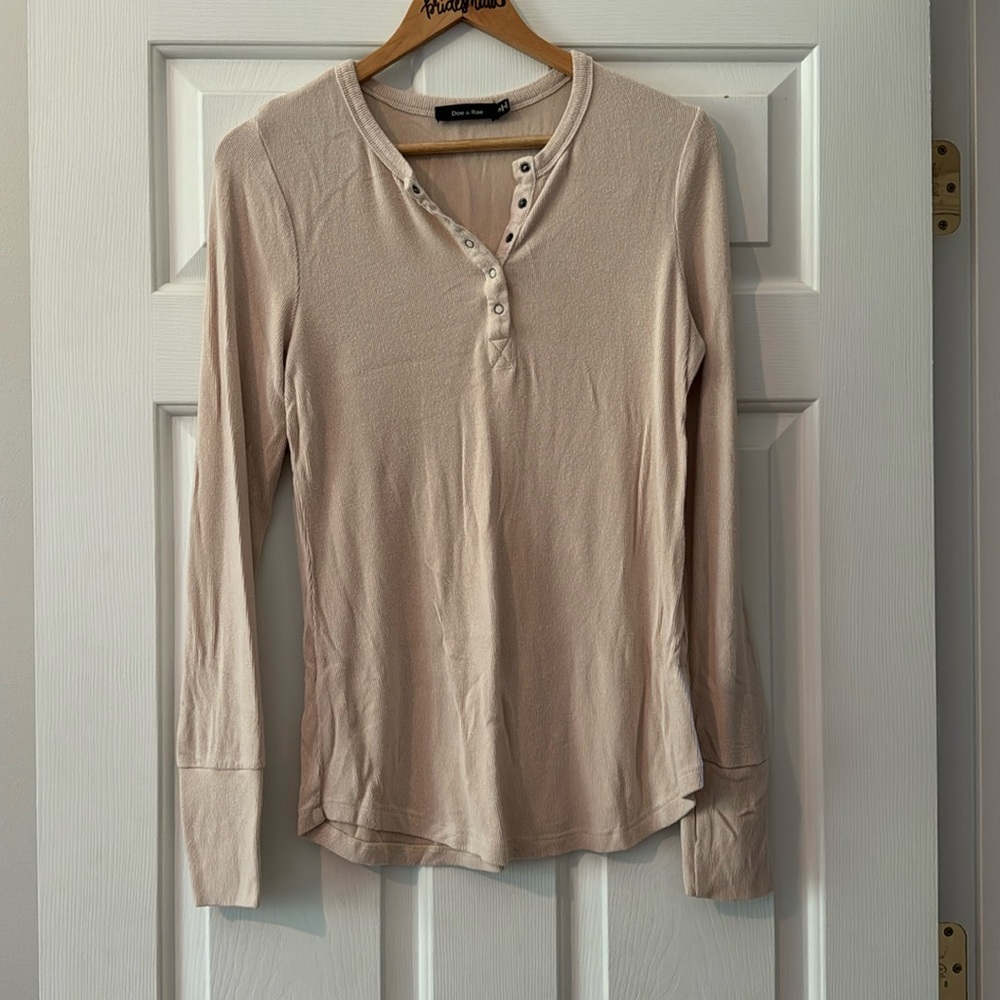 Maternity soft long sleeve top